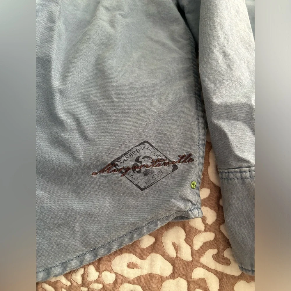 Margaritaville button down long sleeve